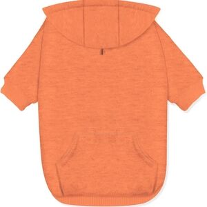 Basic Small Dog Hoodies with Leash Hole and Pocket Warm Soft Puppy Sweatshirt